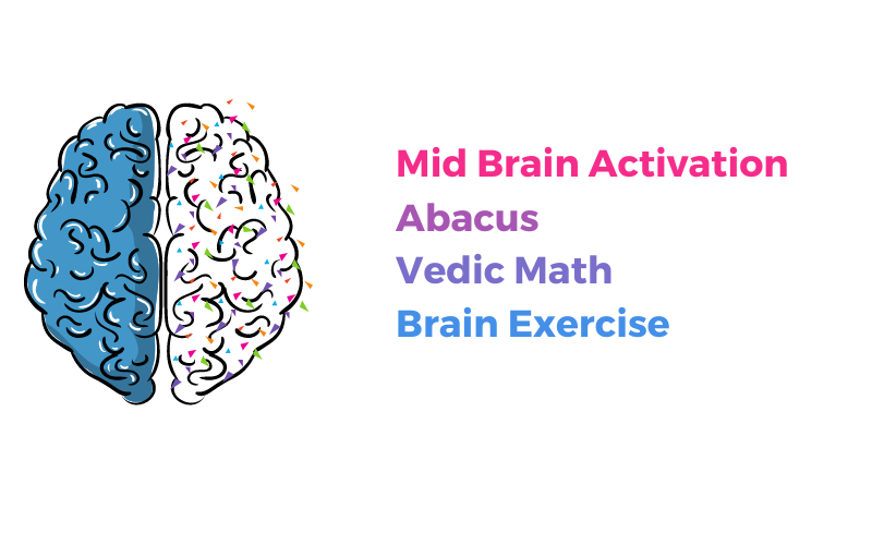 How Mid Brain Activation, Abacus, Vedic Math, and Brain Exercise Activities Boost Multiple Intelligences